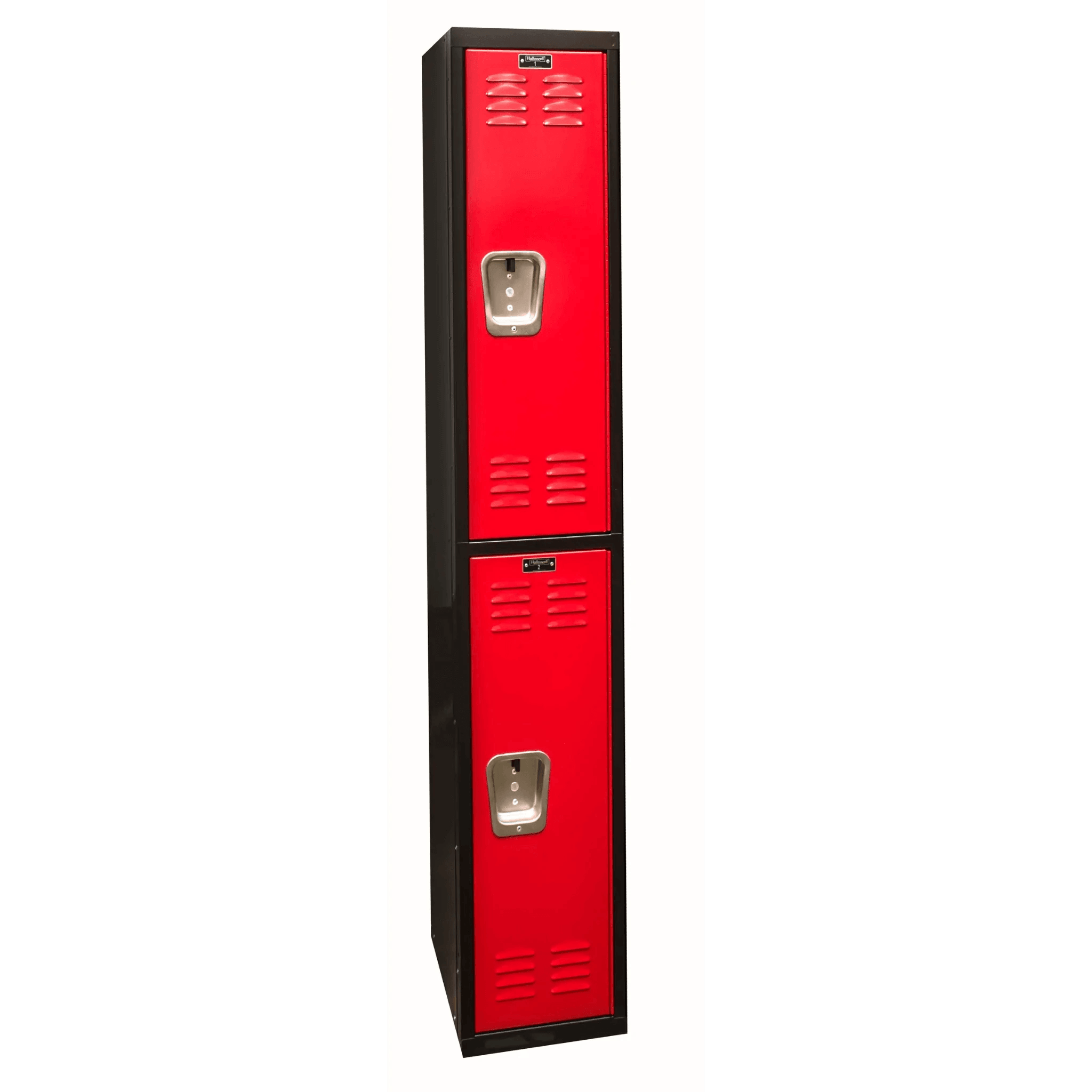 Hallowell Black Tie Steel Locker — 2 Tier, 1 Wide YourLockerStore